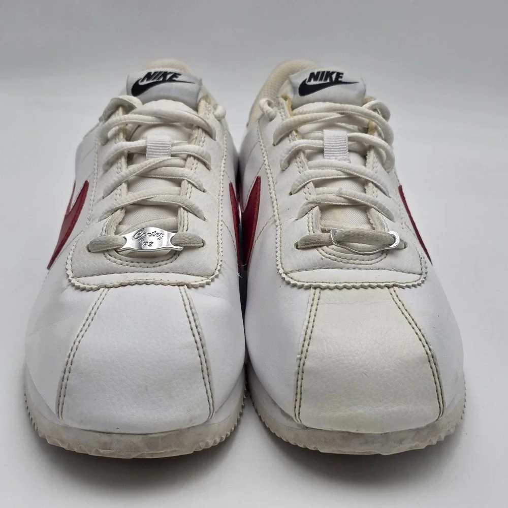 Nike Cortez Basic SL GS Forrest‎ Gump Youth 7Y  Women's8.5 White Red 904764-103